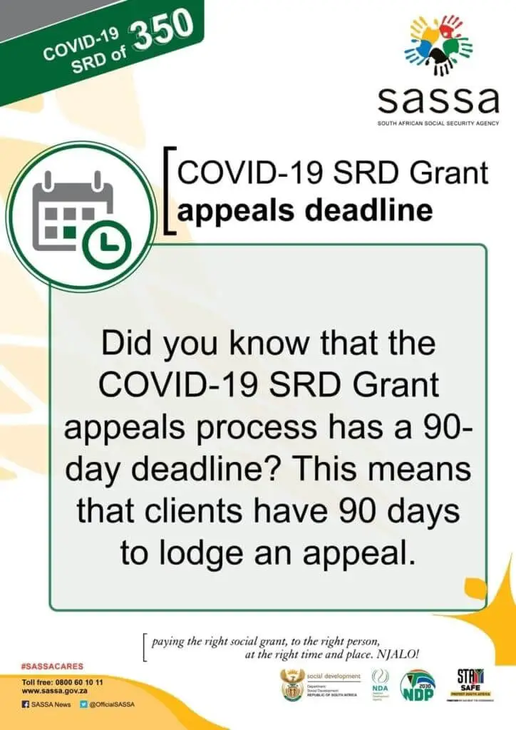 Sassa Appeal srd Solution for SRD Grant Declined