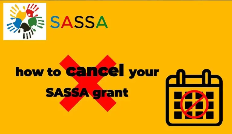 SASSA grant cancelation process