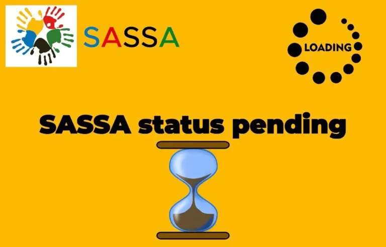 fix SASSA status pending