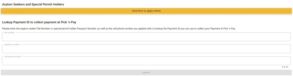 SASSA change banking details