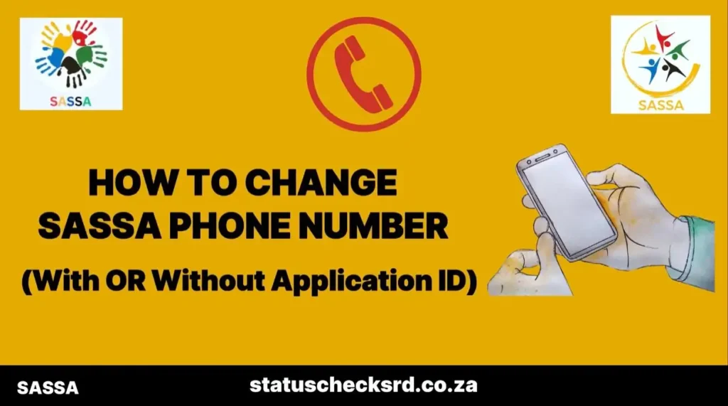 SASSA change phone number process
