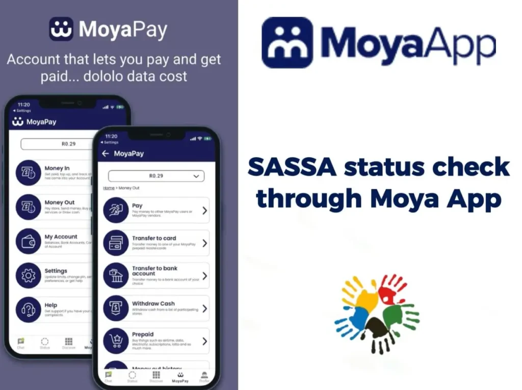 SRD Status check via Moya App