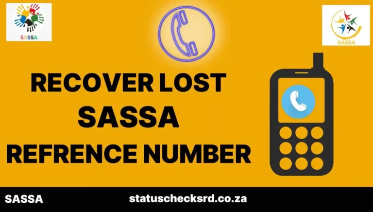 SASSA reference number