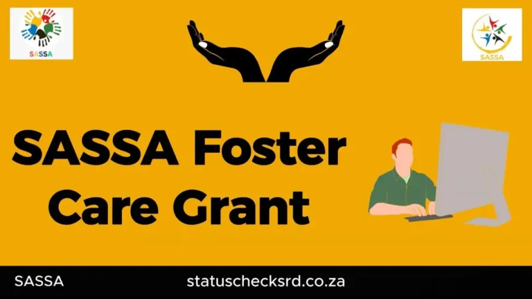 SASSA foster care grant